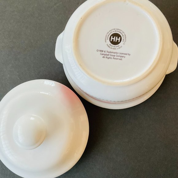 CAMPBELL SOUP Vintage 1998 Covered Soup Bowls EUC - Picture 4 of 7